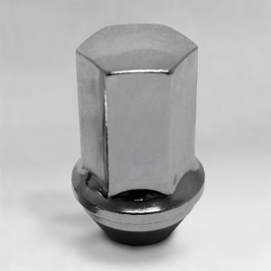 Гайка M14х1,5 конус, высота 46мм, закрытая, ключ 22мм, хром (801948V46)