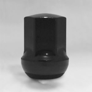 Гайка M14x1,5 сфера, высота 32мм, с выступом, закрытая, ключ 19мм, черный хром (400048(BC)R-BIG)